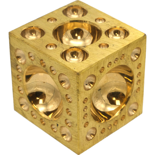Brass Dapping Block 2" Doming Jewelry Repair Tool