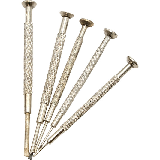Precision Slotted Screwdrivers 5Pcs