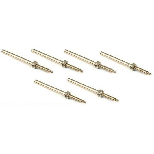 Threaded Mandrels 3/32" 6Pcs