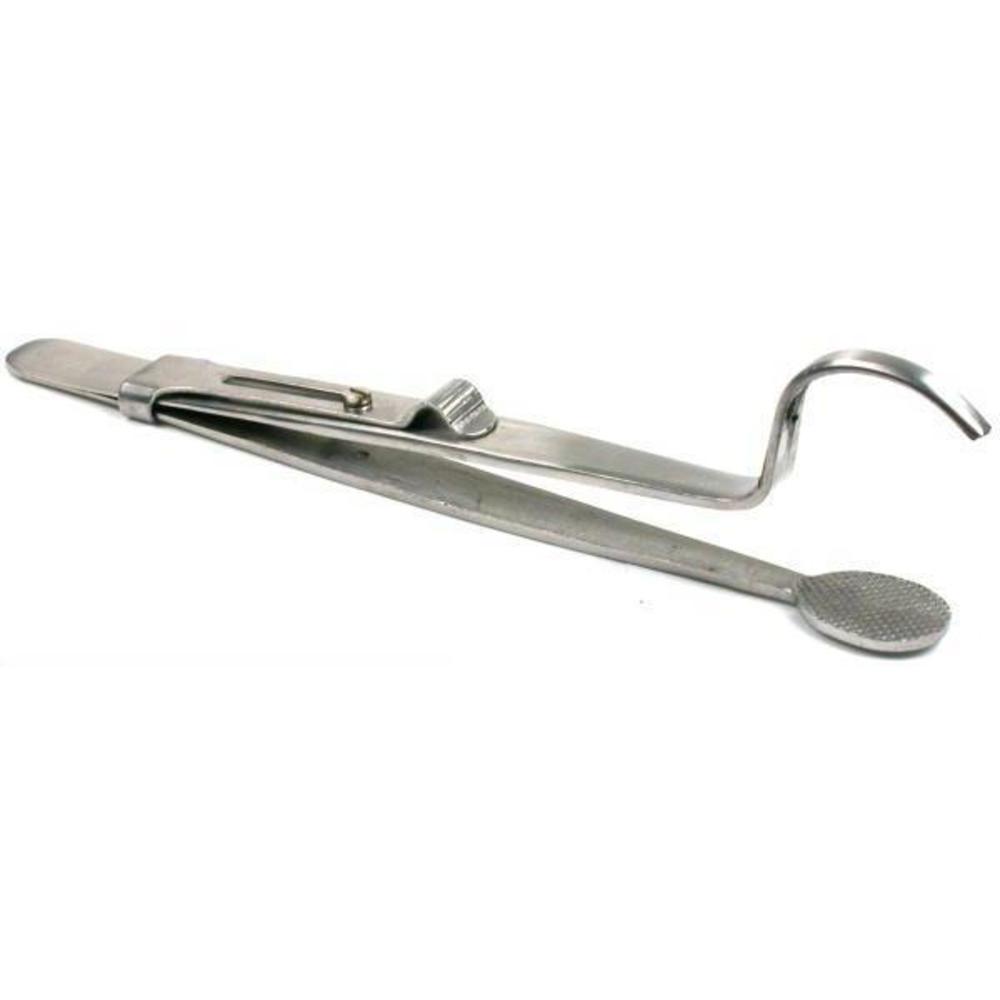 Head & Shank Tweezers 5 5/8"