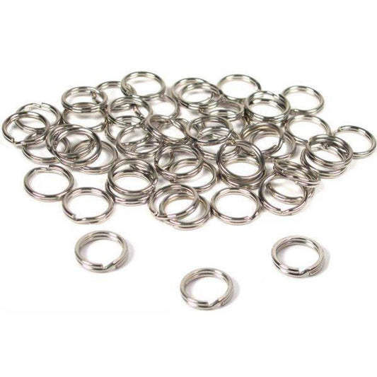 Split Rings Nickel Plated 9mm 50Pcs