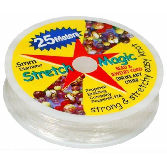 Stretch Magic Bead Cord .5mm 25M