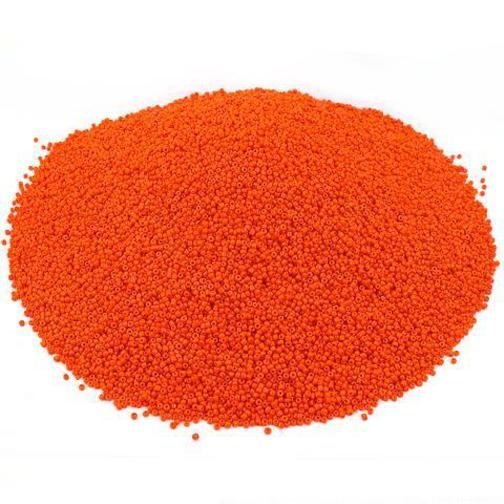 Orange Glass Seed Beads Beading Sz 11/0 Approx 800g