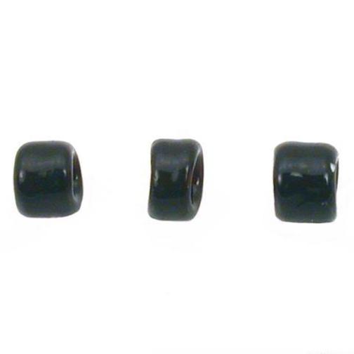 Seed Glass Beads Black 2mm 500 Grams Approx.