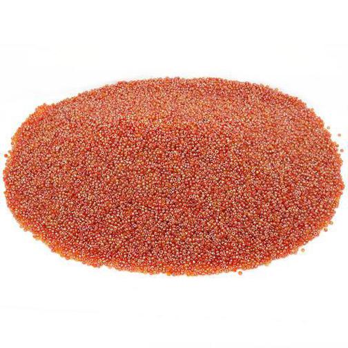 Orange Yellow Glass Seed Beads Sz 11/0 Approx 1 Kilo