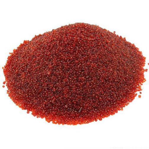 Seed Glass Beads Red 2mm 500 Grams Approx.