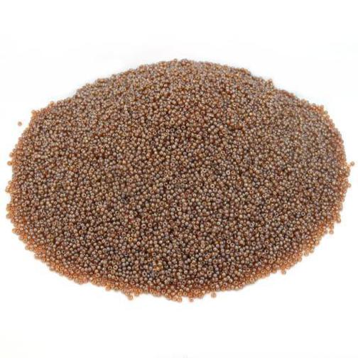 Seed Glass Beads Brown 2mm 500 Grams Approx.