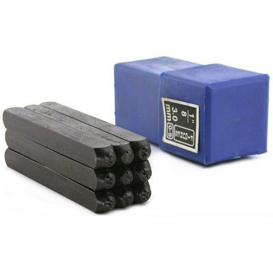 Number Punches 3mm 9Pcs