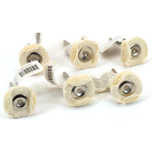 6 Buffing Wheels Buffing Polishing Rotary Tools  1 3/4" x 1"