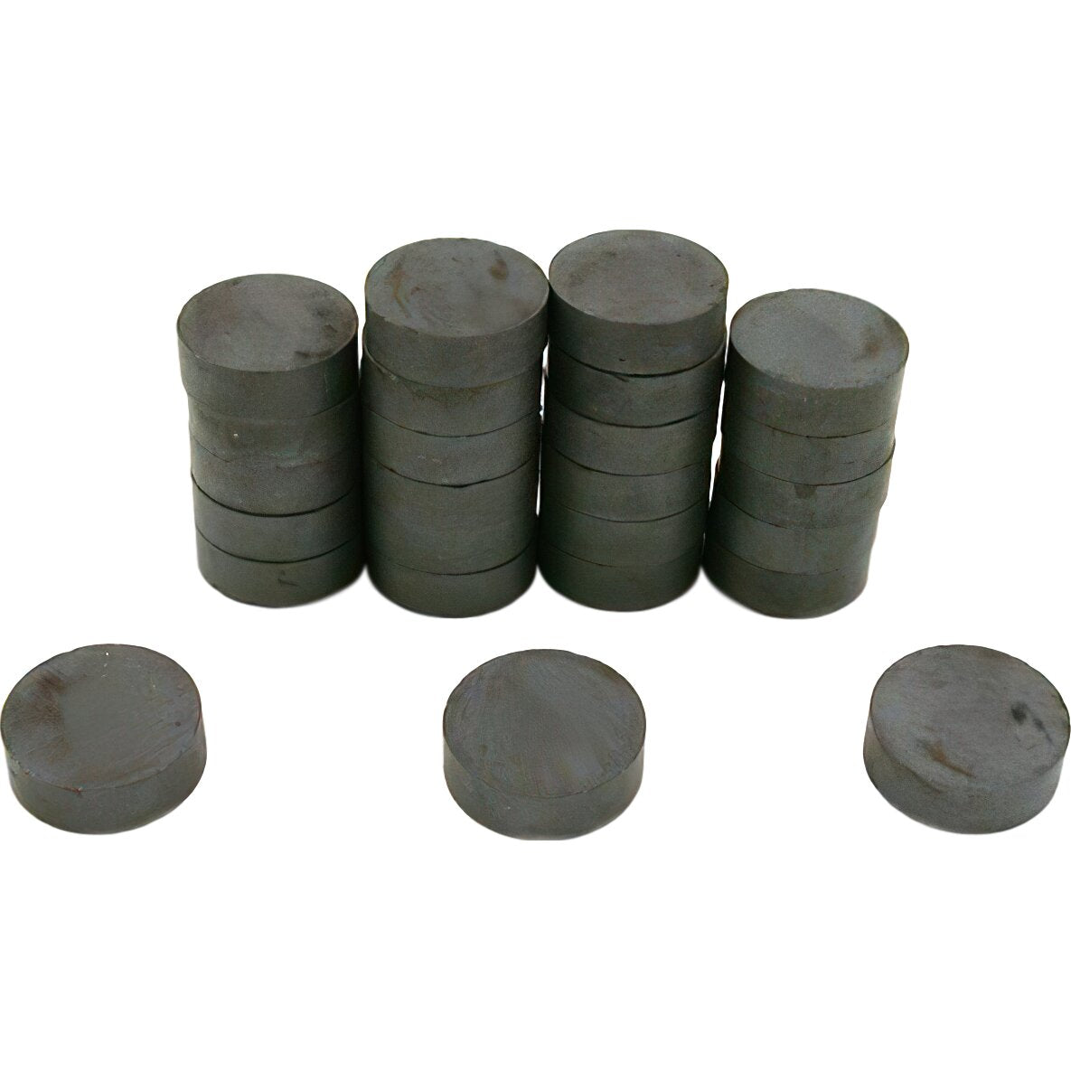 25 Round Full Disc Magnets Crafts Hobby Home Model Fridge Office Part 3/4"