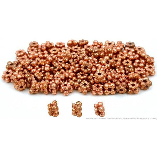 Bali Spacer Beads Copper Plated Jewelry 5mm Approx 100!