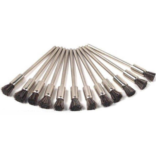 End Brushes 1/4" 12Pcs