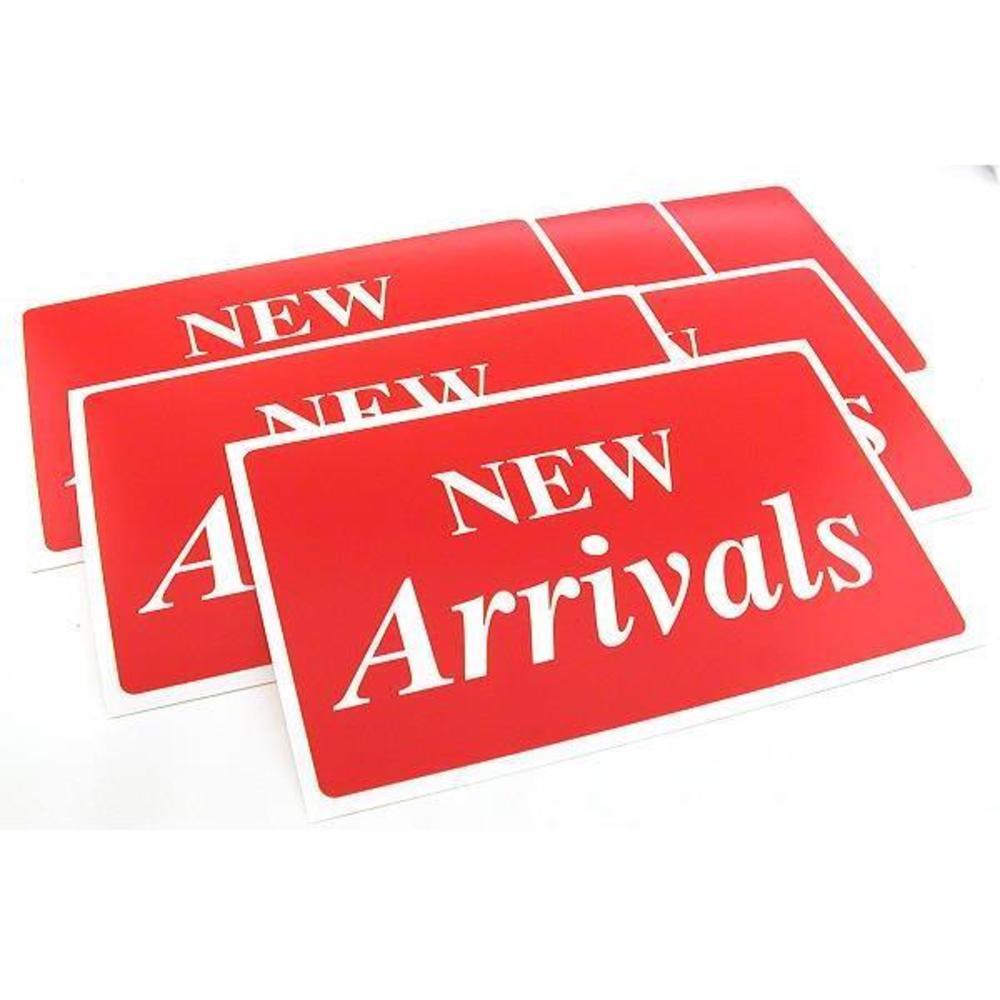 6 New Arrivals Plastic Message Display Signs