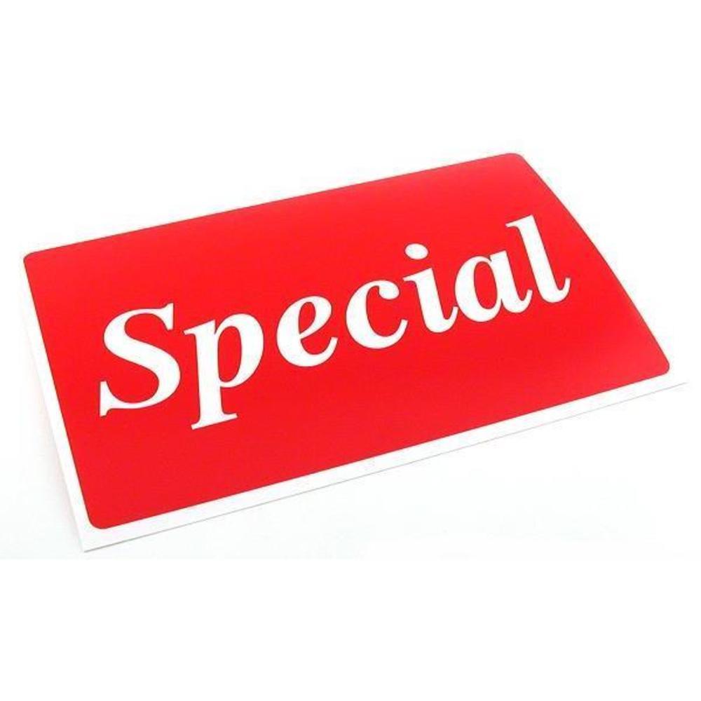 6 Special Plastic Message Display Signs