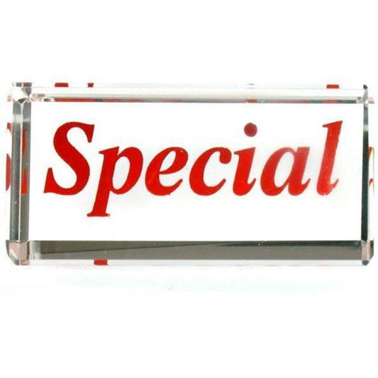 Special Jewelry Showcase Sign Crystal