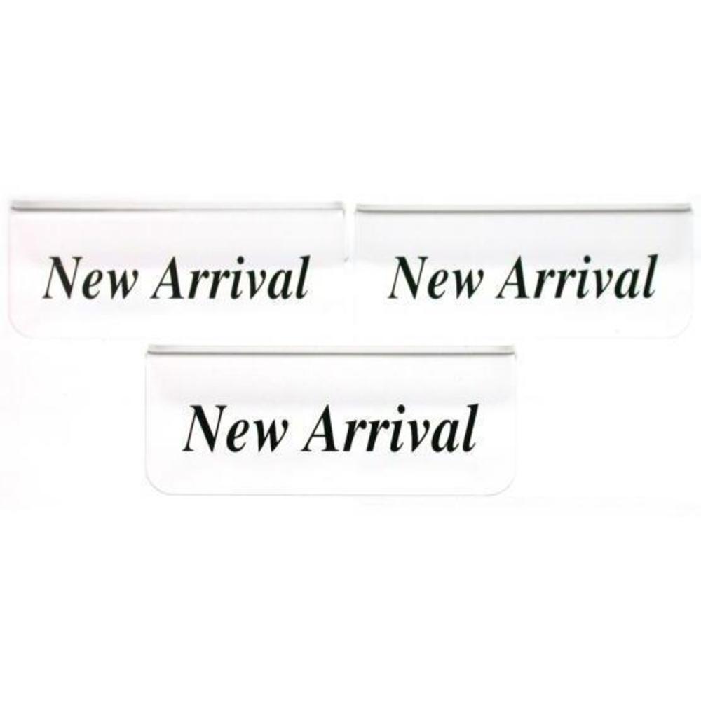 New Arrival Jewelry Showcase Signs Frosted 3" 3Pcs
