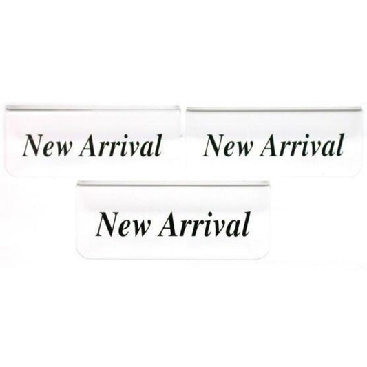 New Arrival Jewelry Showcase Signs Frosted 3" 3Pcs