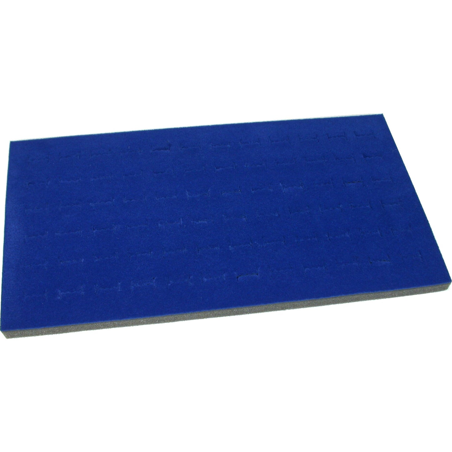 Black & Blue Foam Ring Pad Jewelry Showcase Display Tray Case Insert Kit 2 Pcs