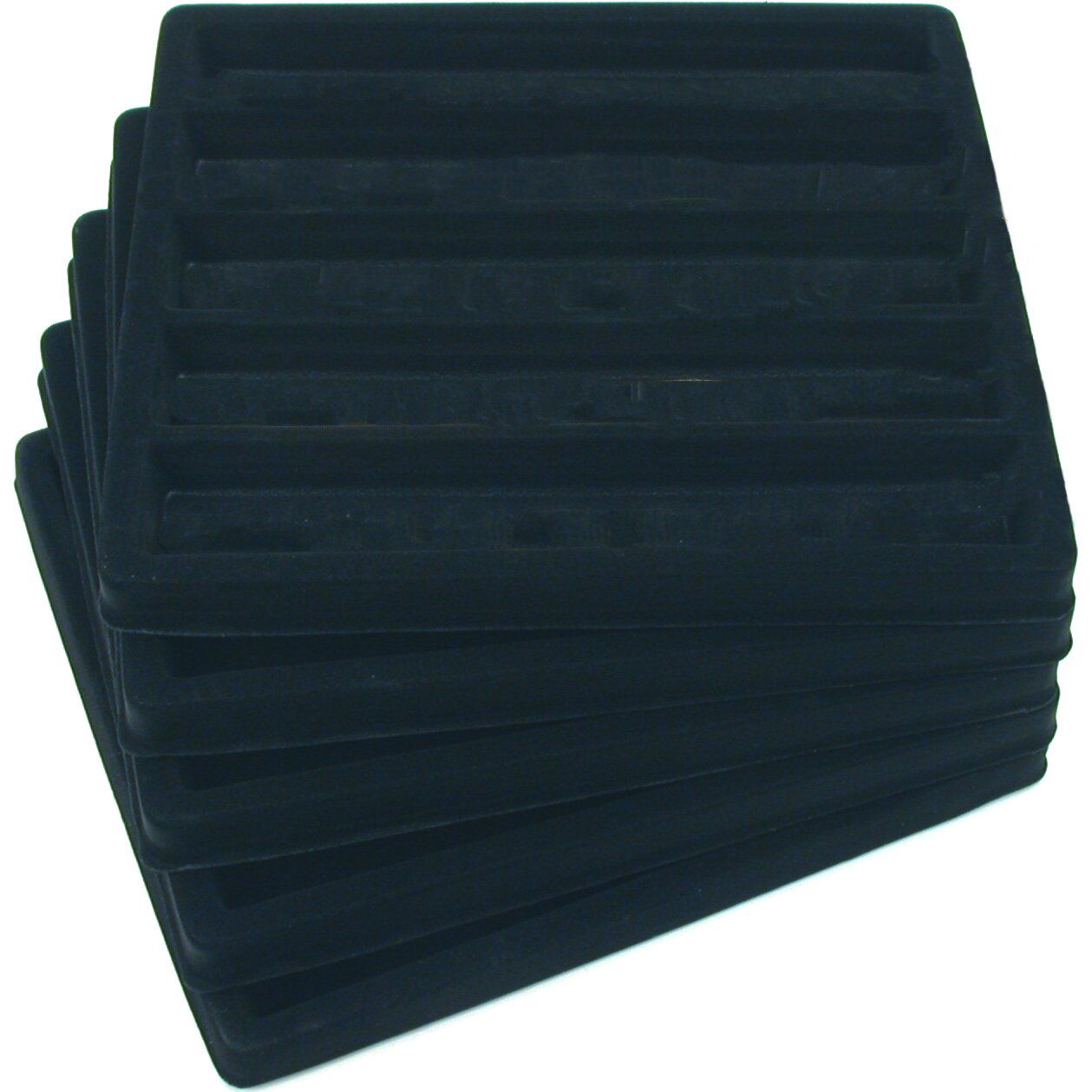 5 Compartment Display Tray Inserts 7 5/8" 5Pcs