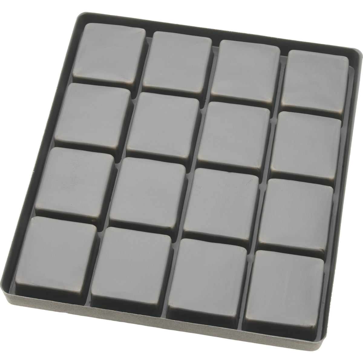 Flocked Insert Gray Flocked Jewelry Tray Inserts 4 Slot & 16 Slot W/ Velvet Ring Pad ...
