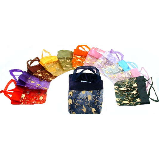 Organza Tote Bags Assorted 3.5" 12Pcs
