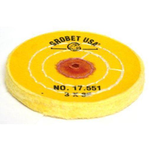 Chemkote Yellow Buffing Wheel 3"