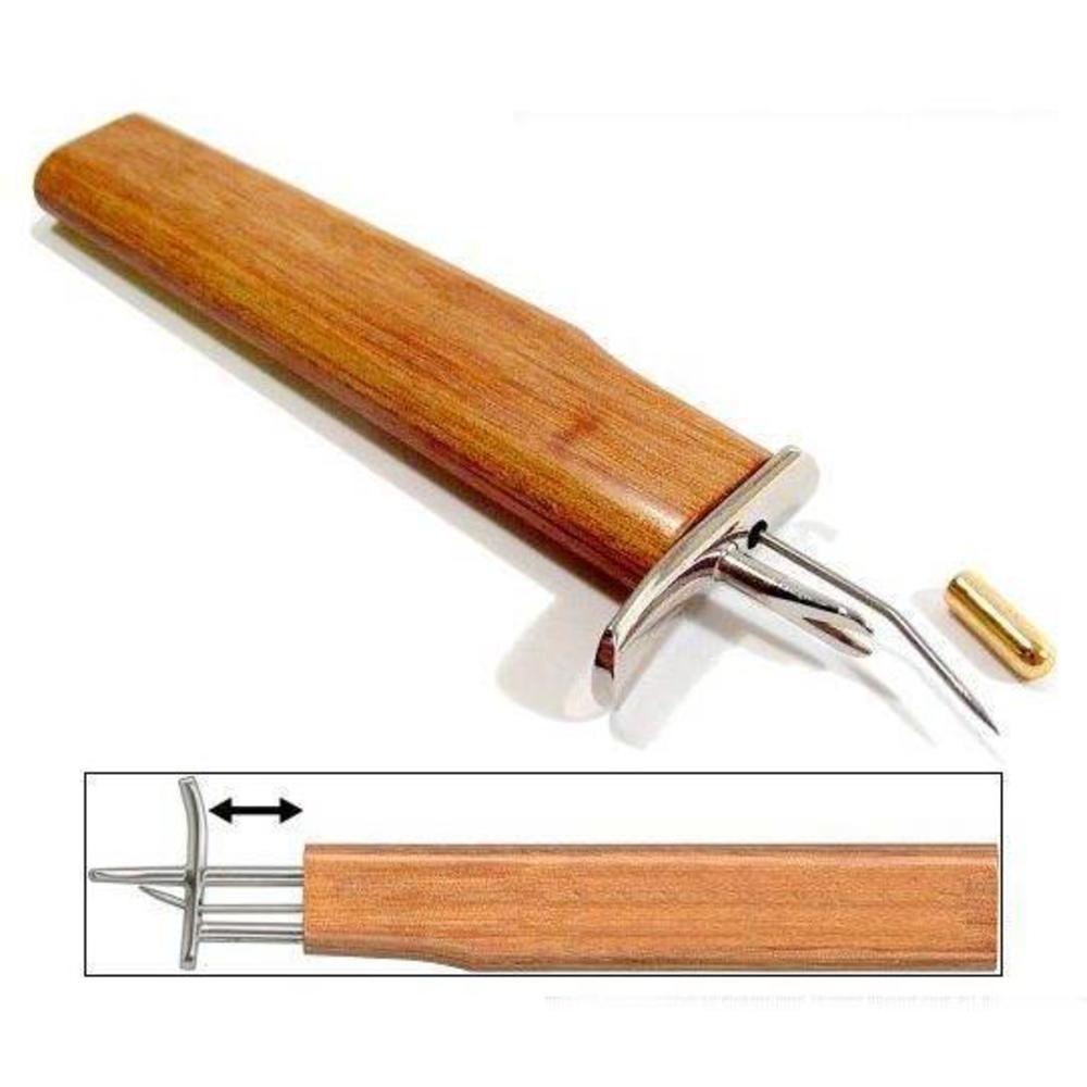 Wood Bead Vise & Bead Cord Knotting Craft Tools Kit 2 Pcs