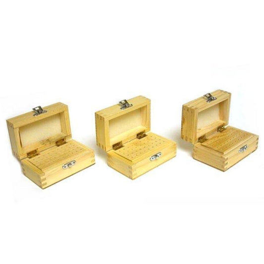 3 Wood Box Bur Drill Bit Rotary Tool Holder 108 Hole