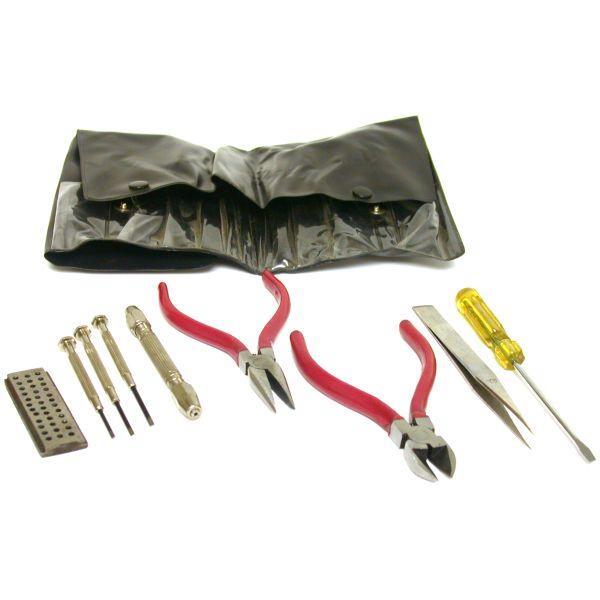 9pc Watch & Jewelry Tool Kit for Repair FindingKing