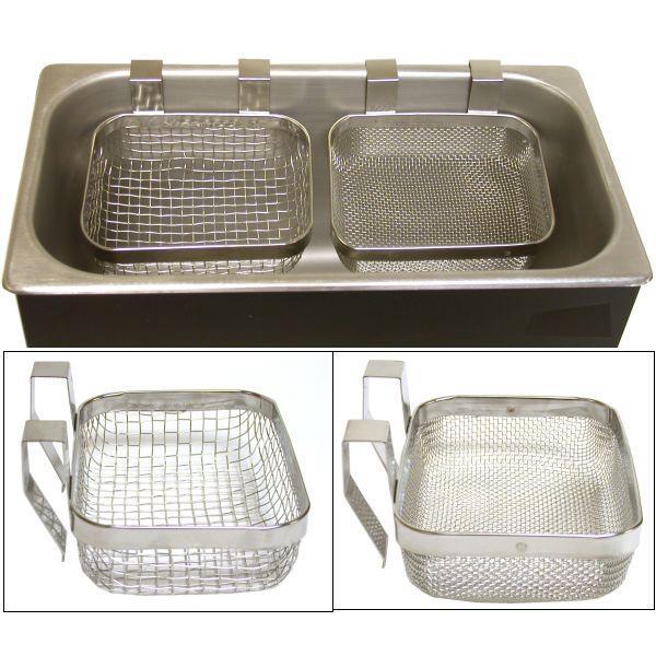 2 Ultrasonic Jewelry Cleaning Baskets Jewelers Cleaner Tools