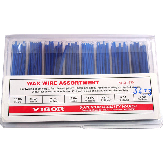 Grobet USA Wax Wire Assortment