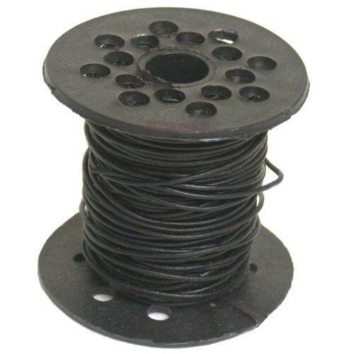 Leather Bead Stringing Cord Black 75 ft.
