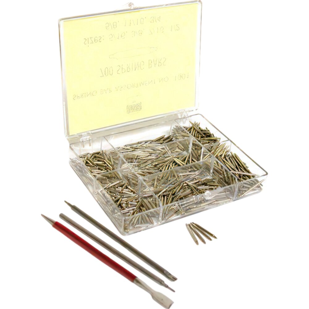 700 Spring Bars & 3 Watch Pin Link Band Remover Watchmaker Watchmakers Tools