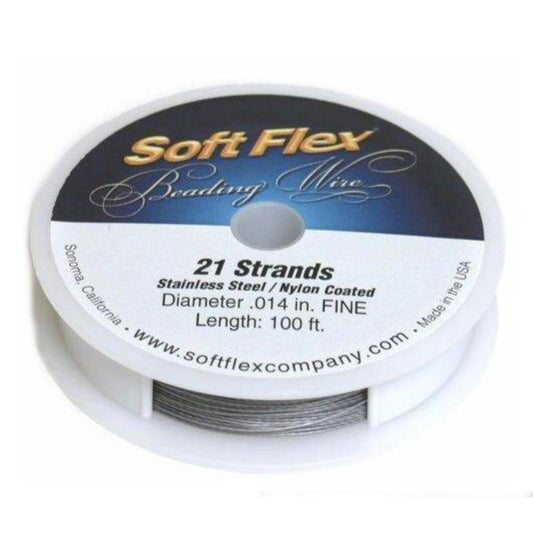 Soft Flex Beading Wire .35mm 30.5M