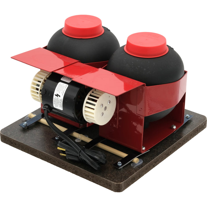 LotO Twin Double Barrel Vibrating Rock Polishing Tumbler FindingKing